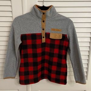 Simply Southern Half Zip Fleece Top, YL